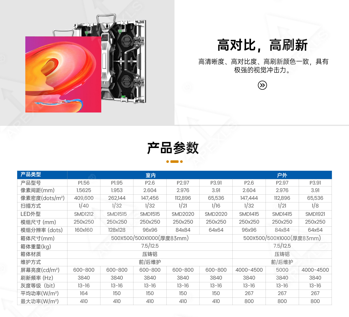 租赁屏KD-D系列-室内